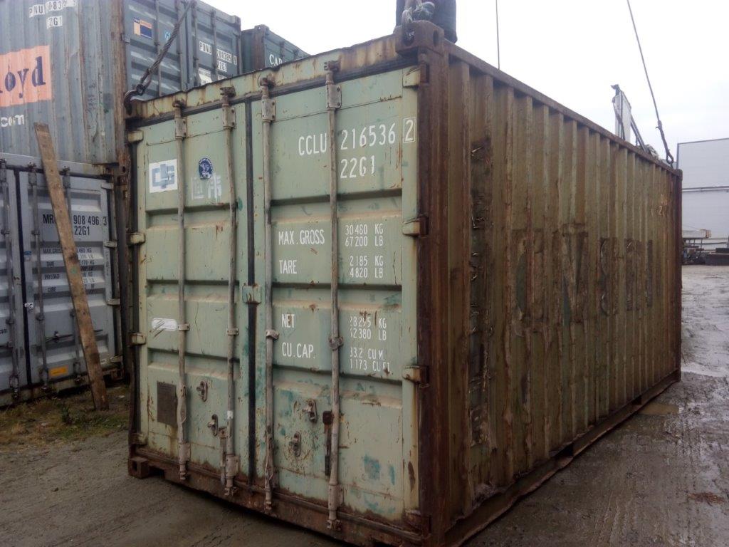 20 футовый контейнер E 0035