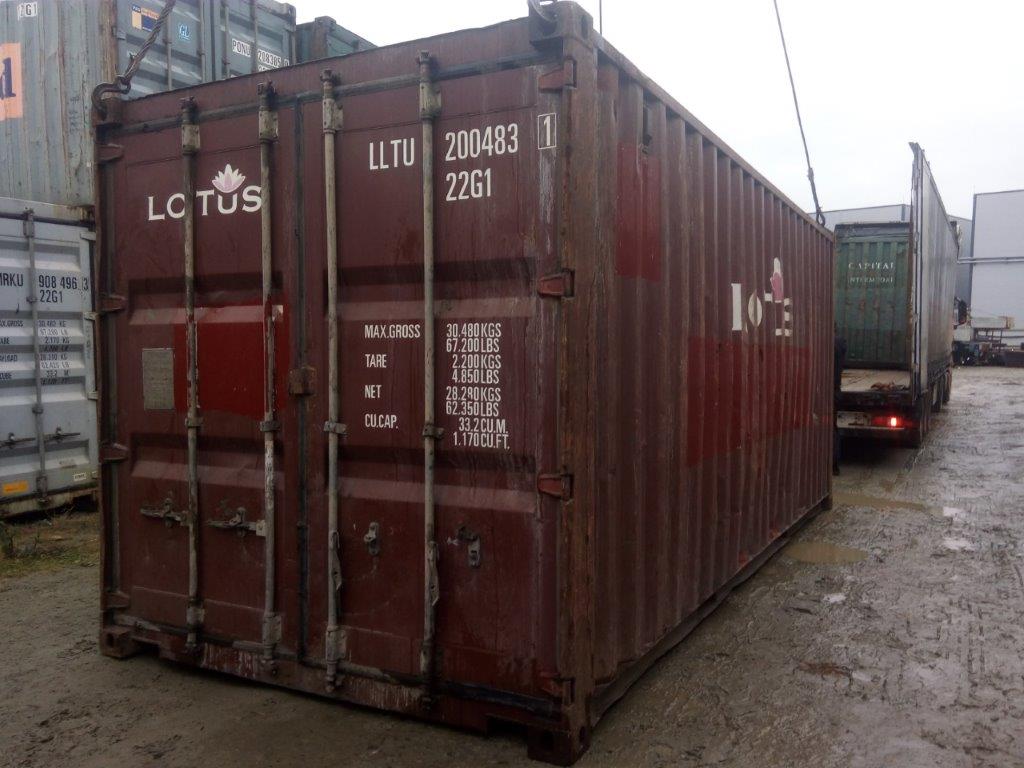 20 футовый контейнер E 0037