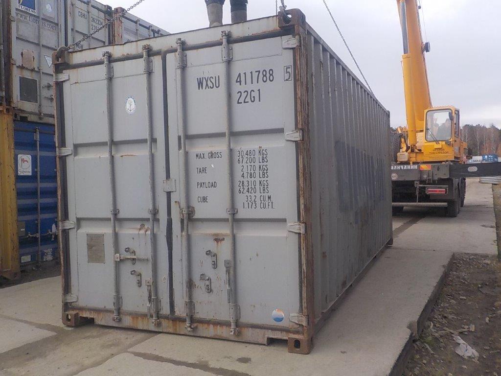 20 футовый контейнер E 0034