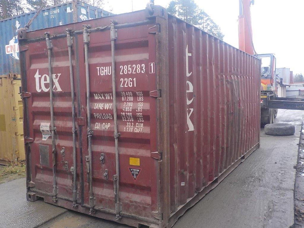 20 футовый контейнер E 0039